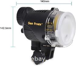 Seafrogs SF-01 100m/325ft Underwater Strobe Waterproof Camera Flash Light 32GN