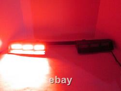 Signal LED 6-Head Light Bar DL16V-6CV-RB Vehicle Strobe Flashing Red Blue Car
