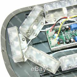 SolarBlast 16 34W Amber Flashing LED Strobe Mini Light Bar for Truck Vehicle
