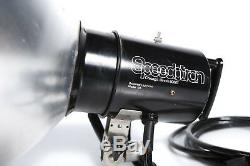 Speedotron 105 Quad-Tube Lamphead 2 Cable 4800WS Arena Strobe 4 bulbs