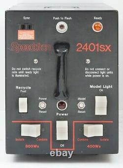 Speedotron 2401SX Power Pack Supply Studio Flash Strobe 2400 Watt Sec Used VGC
