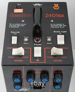Speedotron 2401SX Power Pack Supply Studio Flash Strobe 2400 Watt Sec Used VGC