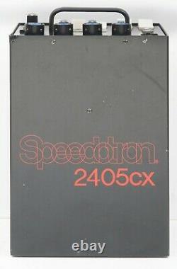 Speedotron Black Line Studio Strobe Lighting 2405 CX Power Supply Pack VGC 2400