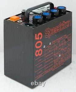 Speedotron Black Line Studio Strobe Lighting 805 Power Supply Pack VGC 800 Watt