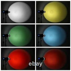 Strobe Optical Snoot + Color Card & Background Effect Slide Kit for Bowens Light