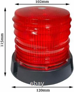 Super Bright LED Beacon Strobe Light Safety Warning Flashing Lamp with Magnetic