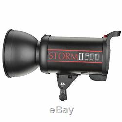 Super Fast Bright Studio Strobe Flash High Speed Motion Action Photography QT600