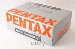 TOP MINT? PENTAX AF080C RING LIGHT SET Flash Light Strobe Hot Shoe IN BOX