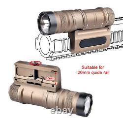 Tactical OWL-HI Hunting Flashlight Optimizing Weapon Light 1500Lumens LED Strobe
