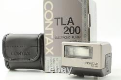 Top MINT in Box Case Contax TLA200 Shoe Mount TTL Flash For G1 G2 From JAPAN