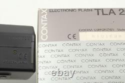 Top MINT in Box Case Contax TLA200 Shoe Mount TTL Flash For G1 G2 From JAPAN