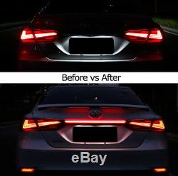 Trunk Lid Trim Replace Center Piece Rear Taillight Bar For 2018-up Toyota Camry