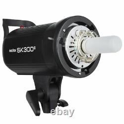 UK 3Godox SK300II 300Ws Studio Flash Strobe Light+X1 Trigger With Free Diffuser