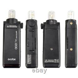 UK Godox 2.4 TTL HSS AD200 Flash+X2T-S Trigger+6060 Softbox+2m Light Stand Kit