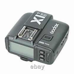 UK Godox 2.4 TTL HSS Two Heads AD200 Flash+X1T-N For Nikon+Softbox Diffuser Kit