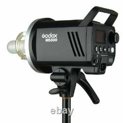UK Godox 2.4G MS300 300WS Studio Strobe Head Camera Flash With Free Reflector