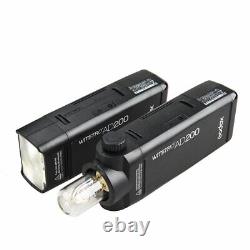 UK Godox AD200 200Ws 2.4G TTL 1/8000 HSS Pocket Flash Light+Barn Door+AD-S Kit