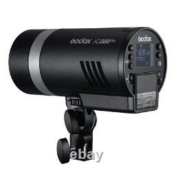 UK Godox AD300PRO 300W Lithium Battery Outdoor Flash 1/8000s HSS TTL Flash light