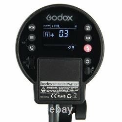 UK Godox AD300Pro 300W 2.4G TTL All-in-One Outdoor Flash Strobe Light 1/8000 HSS