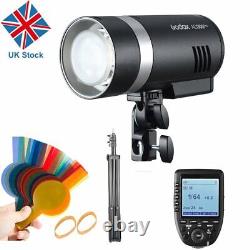 UK Godox AD300Pro 300W 2.4G TTL All-in-One Speedlite Flash Strobe Light + Filter