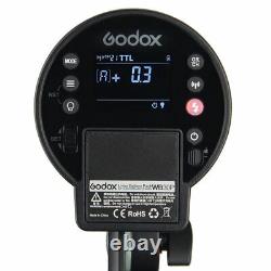UK Godox AD300Pro 300W 2.4G TTL All-in-One Speedlite Flash Strobe Light + Filter