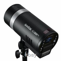 UK Godox AD300Pro Outdoor Flash Light 300Ws TTL 2.4G 1/8000 HSS 2600mAh Flash