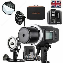 UK Godox AD600BM 2.4G HSS 1/8000s Studio Flash Strobe Bowen Mount Kit For Nikon