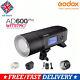 Uk Godox Ad600pro 600ws Ttl Hss Outdoor Li-ion Battery Studio Flash Strobe Light