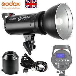 UK Godox DE400II 400W Studio Flash Strobe Light 2.4G Wireless GN76 Bowens Mount