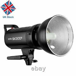 UK Godox SK300II 300W 300Ws 2.4G X System Studio Flash Strobe Lamp Light Head