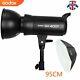 Uk Godox Sk400ii 400w 2.4g Flash Strobe Light With 95cm Bowen Mount Softbox Kit