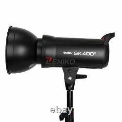 UK Godox SK400II 400W 220V Camera Studio Flash Strobe Lamp Light+XT-16 Trigger