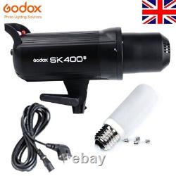 UK Godox SK400II 400Ws GN65 5600K 2.4G Wireless Studio Flash Strobe Light Bowens