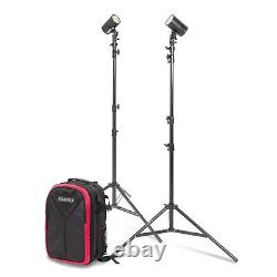 Ultra lightweight Fast Flash strobe Twin Padded Backpack Kit CITI100 PRO 200W