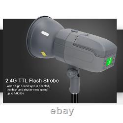 VISICO5 2.4G TTL Flash Strobe 400Ws 1/8000s High Speed Sync Monolight For Bo GF0