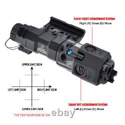 WADSN RGB Beam IR Laser Sight & LED White Light Combo Tactical Strobe Flashlight
