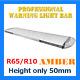 Warning Light Bar Premium 1450 Mm, 12/24v, Amber, R65/r10 Beacon Strobe Recovery