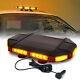 Xprite 18 Black Hawk Led Law Enforcement Vehicle Rooftop Strobe Light Bar Amber