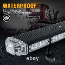 Xprite 48 Heavy Duty Amber LED Strobe Light Roof Top Emergency Warning Fog Lamp
