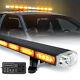 Xprite 48 Inch Rooftop 86 Led Strobe Light Bar Emergency Warning Amber/yellow