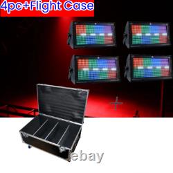 1000W RGB+W 3 en 1 DJ Disco Strobe Effet Lumière LED Scène Wash Effet Flash Lumière