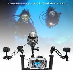 100m Sous L'eau Strobe Lumière Plongée Caméra Flash Lumière Pour La Photographie De Plongée