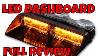 16led Amber Truck Car Grille Dashboard Emergency Strobe Flash Light Review