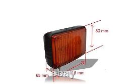 24v Ambre Lentille Clignotant Stroboscope Lumières LED Camion de Récupération Lampe de Panne de Camion de Remorquage