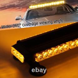 2PCS 78LED Lumière stroboscopique d'avertissement d'urgence pour voiture Barre de récupération de toit Flashing Beacon