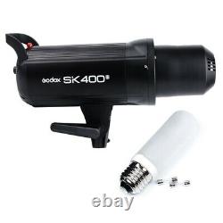 2pcs Godox Sk400ii 400w Studio Flash Strobe Light + Softbox + Trigger +stand Set