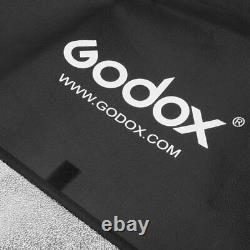 2x Godox Sb-fw 80x120cm Softbox Bowens Mount + Grille Pour Studio Flash Strobe
