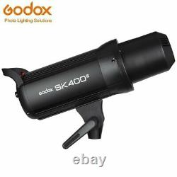 2x Godox Sk400ii 400w 220v 2.4g Sans Fil X System Studio Flash Light Strobe Head