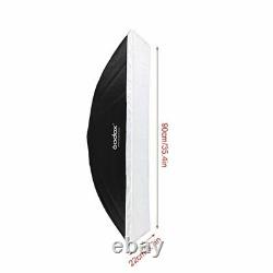 2x Lampe Flash Godox De300ii 300ws Studio Strobe + 22x90cm Grid Softbox