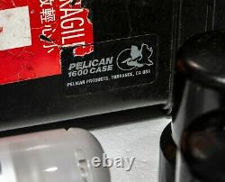 2x Profoto Pro Plus 600 Compact Têtes Strobe (90-260v) Dans Une Affaire Pelican 1600